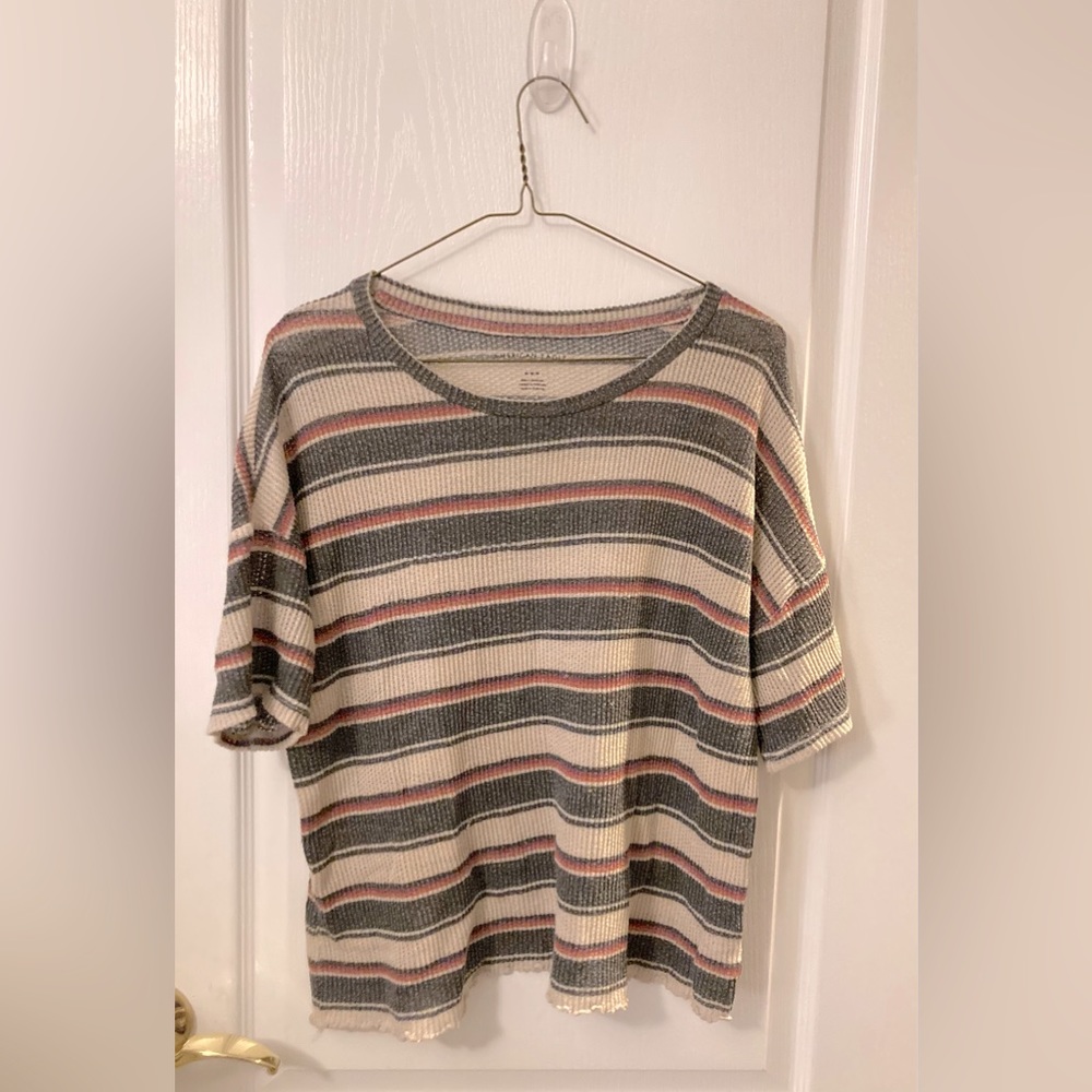 American Eagle Stripe Shirt